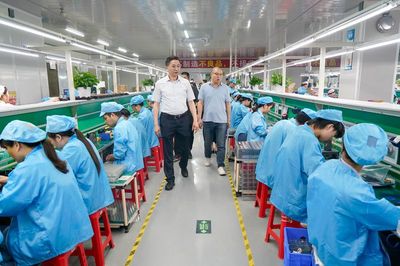 李玉甫率隊赴廣東開展投資促進活動，聚焦電子產品研發與銷售合作